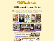Tablet Screenshot of oldpixels.com